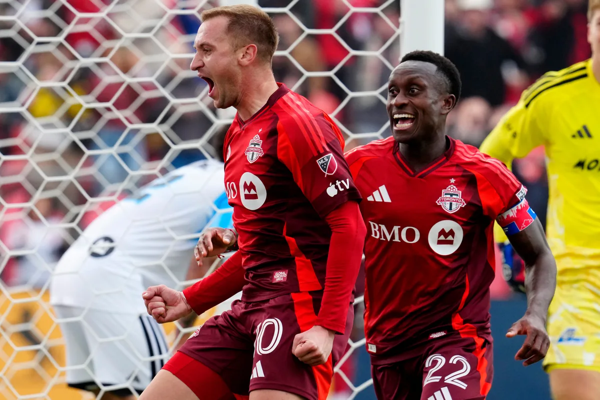 Toronto FC roars back with two stoppage-time goals to stun CF Montreal