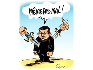 Le dessin de Chaunu : Volodymyr Zelensky face aux revirements de Donald Trump