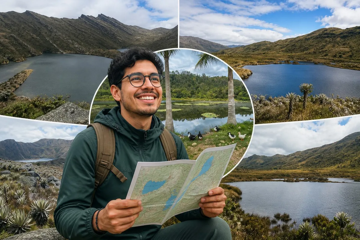 La ruta de las cinco lagunas sagradas muiscas: una aventura entre montañas y rituales ancestrales en Cundinamarca