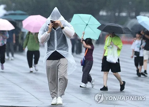 [날씨] 오전까지 비 이어지고 곳곳 소나기…체감온도 최고 35도