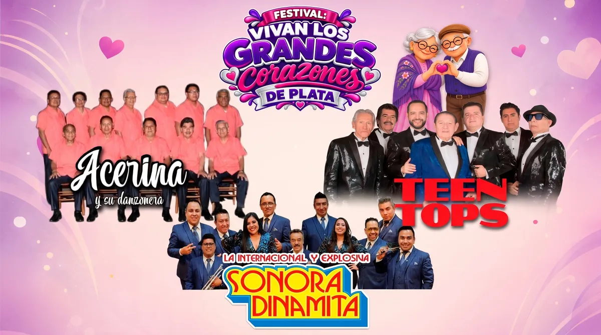 Festival Vivan los Grandes Corazones de Plata en la CDMX: fecha, sede y todos los artistas confirmados