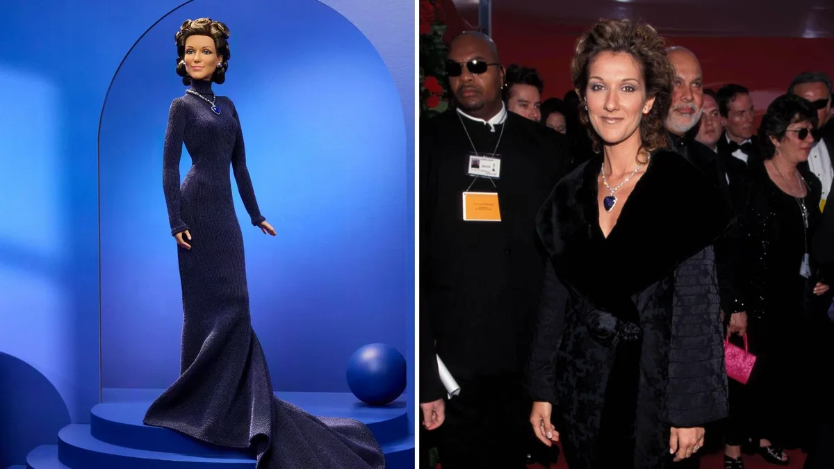 Celine Dion ahora es una muñeca: así luce la figura inspirada en su icónica actuación en los Oscar