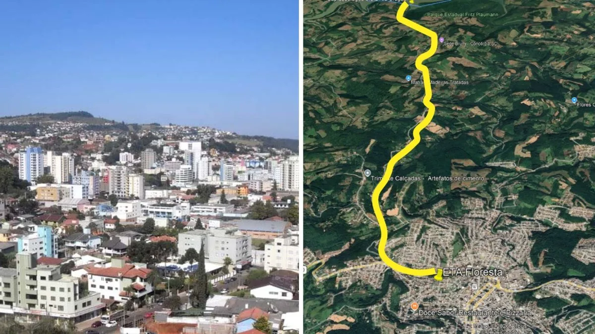 Nova captação de água no Rio Uruguai terá adutora de 14 km com investimento de R$ 30 milhões em SC