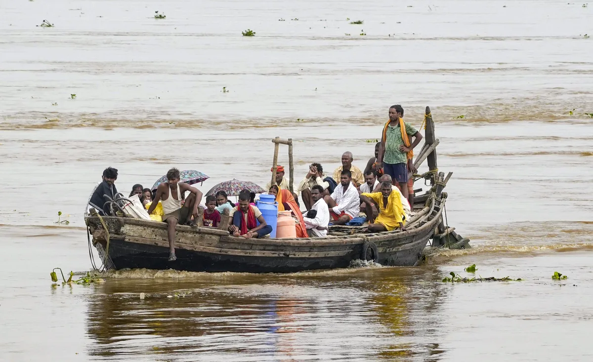 Bihar floods affect 2.7 million people as rivers swell across 13 districts