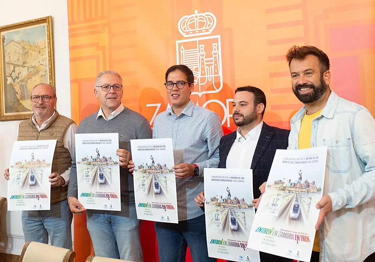 Todos los grupos municipales de Zamora llaman «desde la la unidad» a reivindicar el tren madrugador