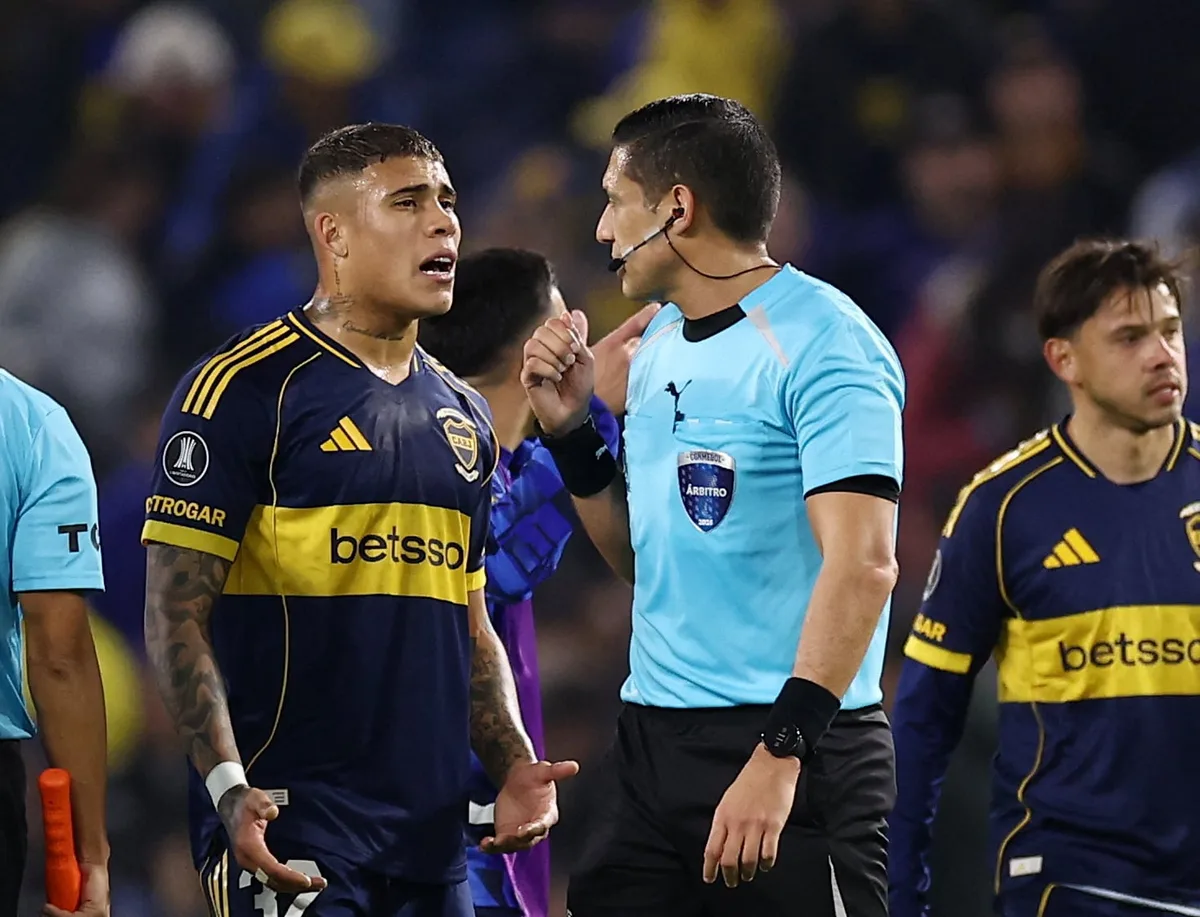 Los dos antecedentes polémicos del árbitro de Boca-Vasco da Gama en Brasil por las semifinales de la Copa Sudamericana