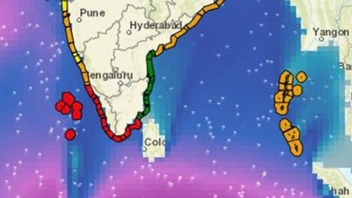 ‘Sudden flooding from ocean waves’: 48-hour warning for Kerala, south Tamil Nadu