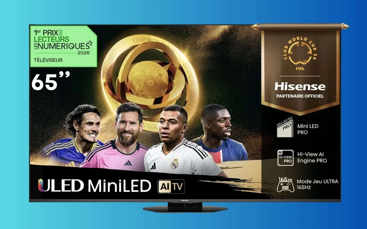 Hisense voit grand, Rakuten voit moins cher : -100 € sur cette TV Mini LED
