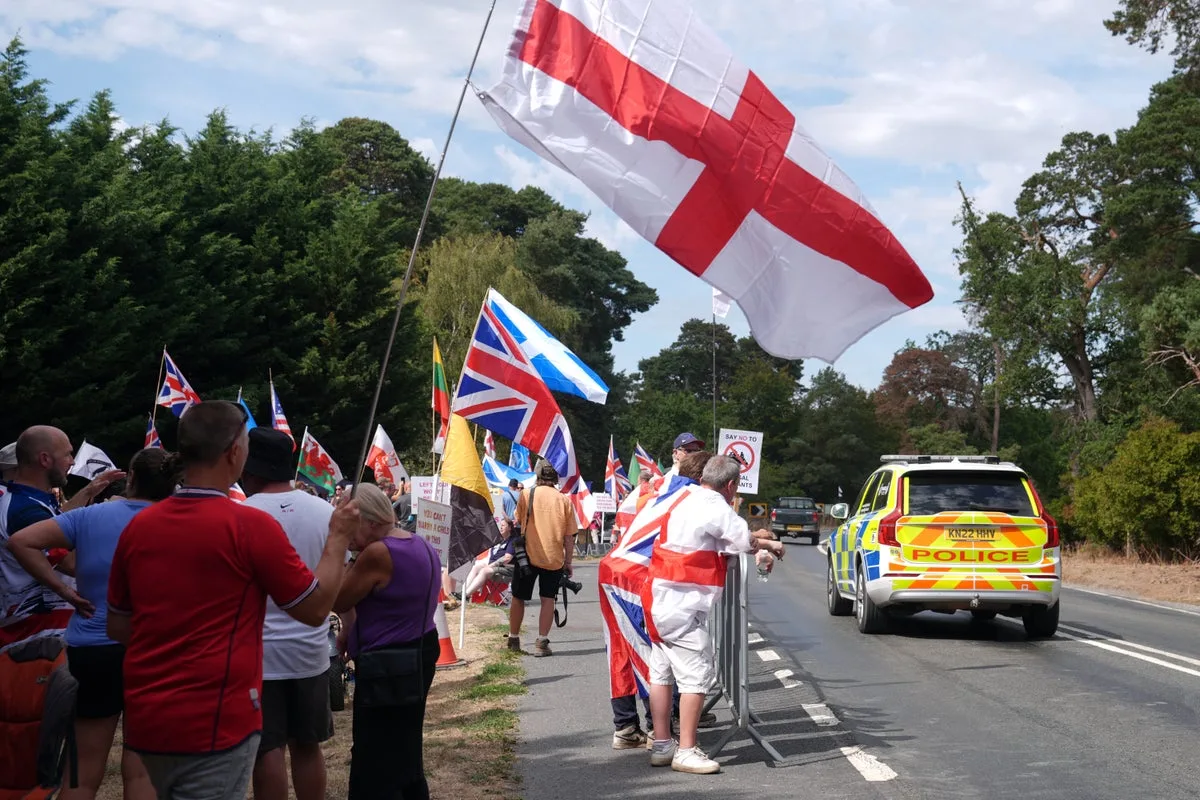 Man, 69, spared jail after turning up to Thetford protest with wooden bat