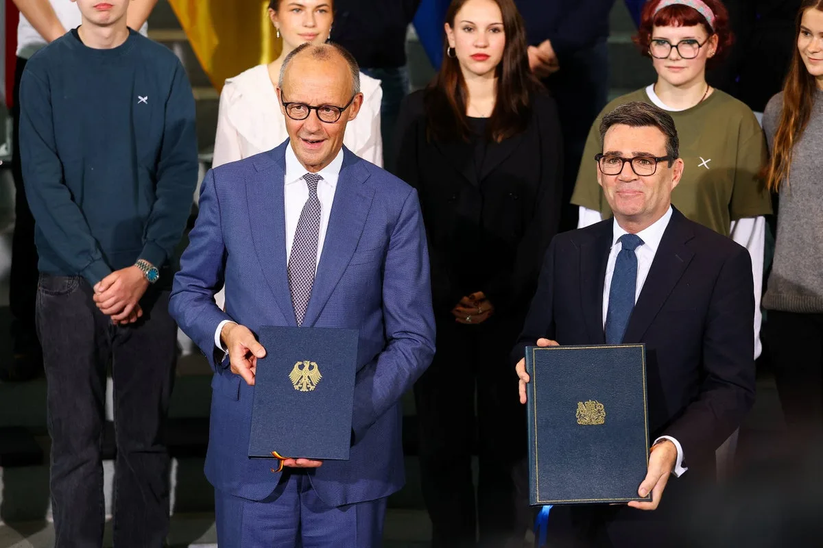 Burnham and Merz set to confirm security pact to counter hybrid Russian threats