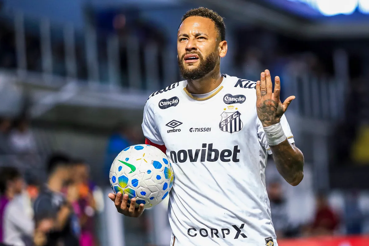 Copa do Brasil: Neymar deve desfalcar o Santos contra o Palmeiras