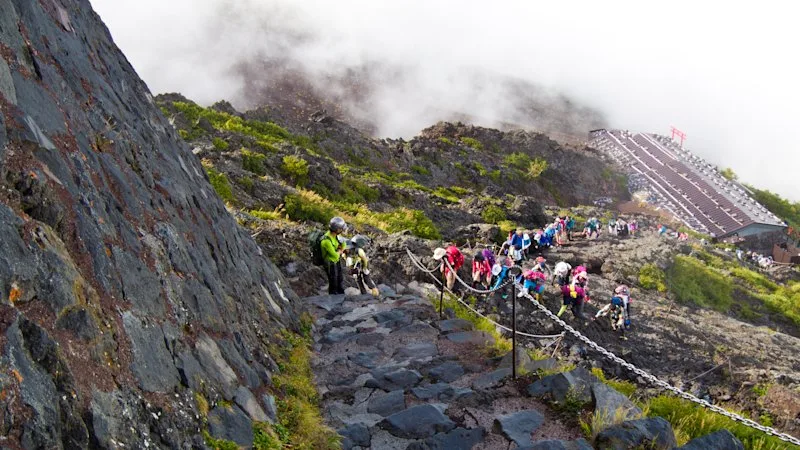 ‘Wait here’: Father leaves young son alone on Mount Fuji ... for hours