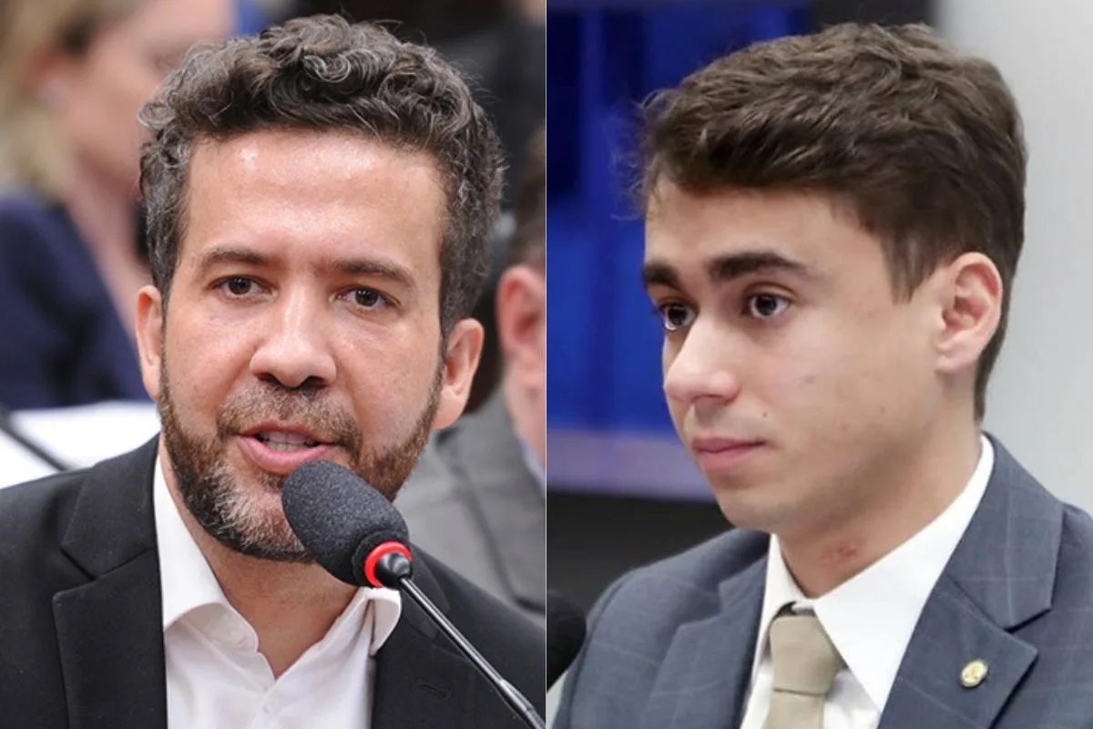 Siga em tempo real disputa entre canais de Janones e Nikolas no WhatsApp