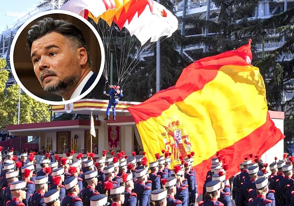 Gabriel Rufián, sobre la celebración del Día de la Hispanidad en España: «Invasión, invasión, invasión»