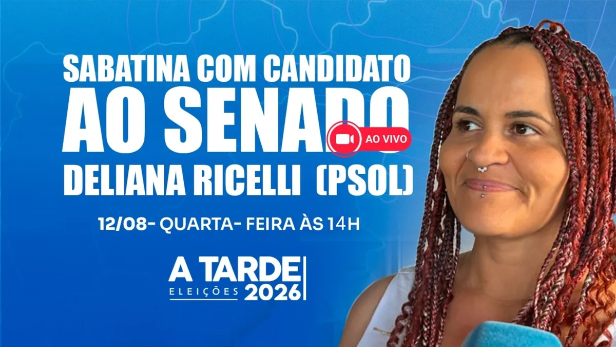 Grupo A TARDE sabatina Professora Delliana nesta quarta-feira (12)