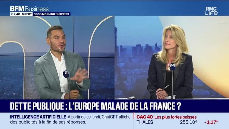 La tribune éco : Dette publique, l'Europe malade de la France ? - 24/08