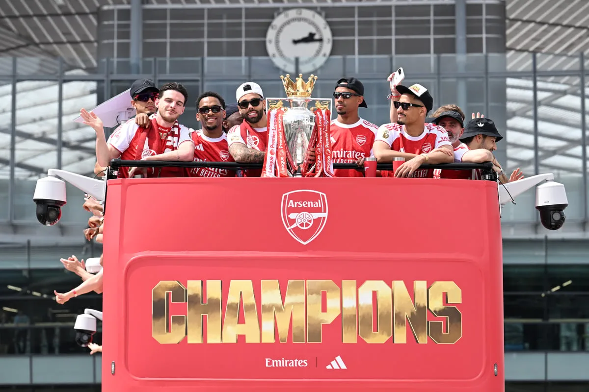 Arsenal dominate PFA team of the year as Brentford star earns surprise spot