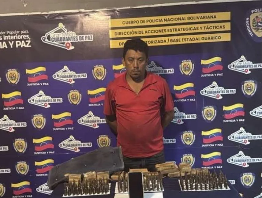 PNB captura a hombre con 249 cartuchos de fusiles