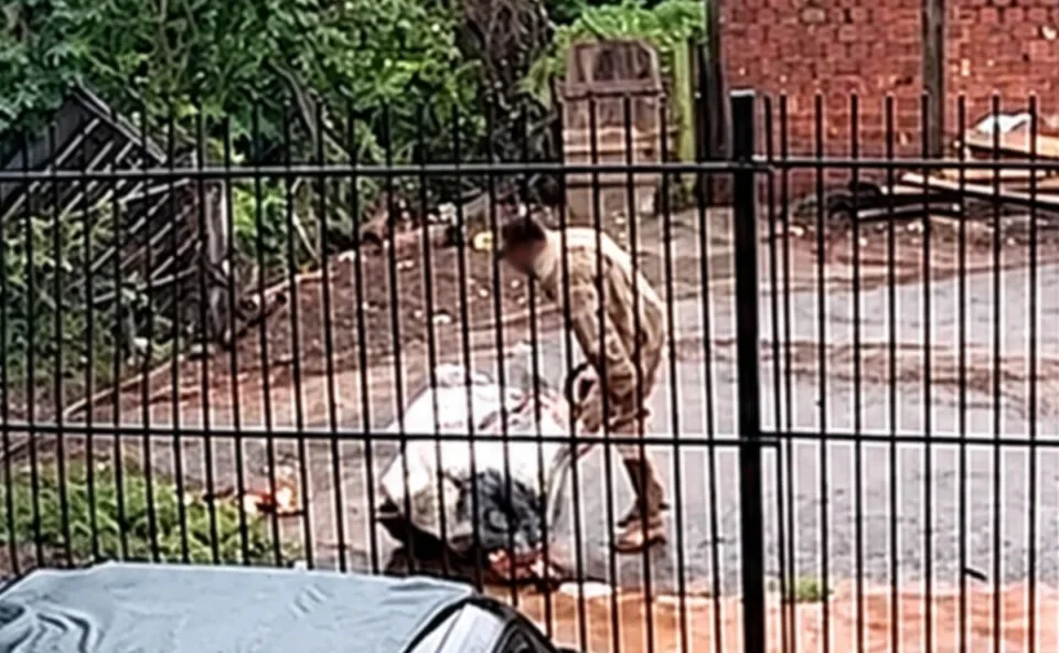 Suspeito de abandonar mulher em saco de cal na rua diz que confusão aconteceu por causa de “pinga”