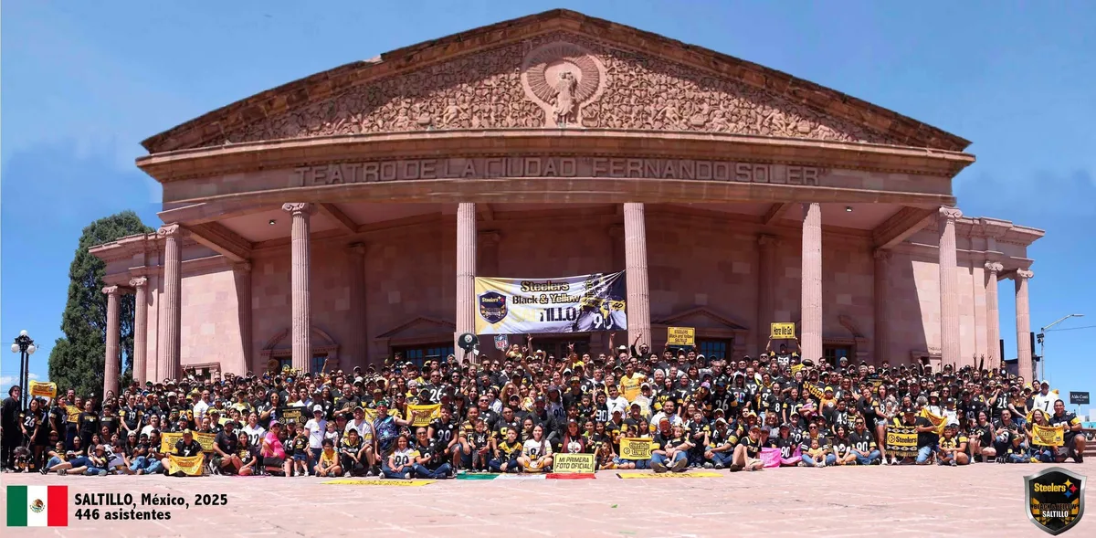 Steelers Fans en Saltillo: ¿Cuándo y dónde será la foto mundial 2026?