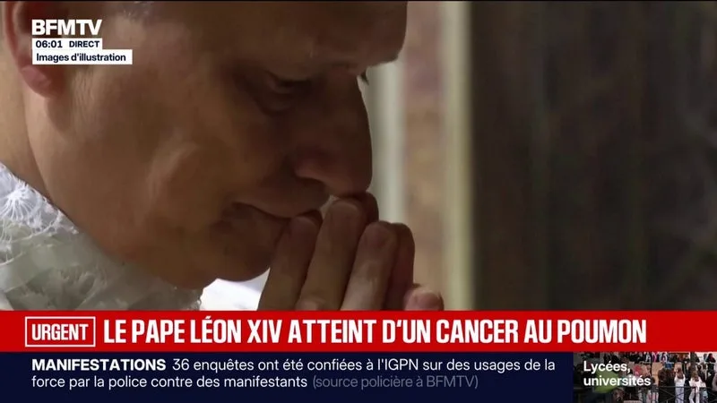 Léon XIV: l'opération du pape au poumon "s'est conclue positivement", la tumeur retirée était cancéreuse