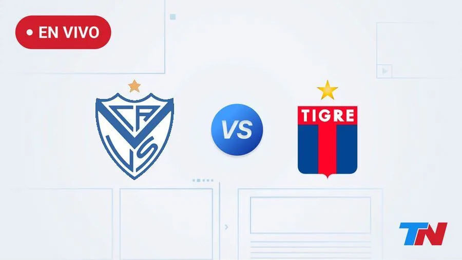 Vélez vs Tigre en vivo por la fase de grupos de la Liga Profesional: hora, dónde ver y formaciones