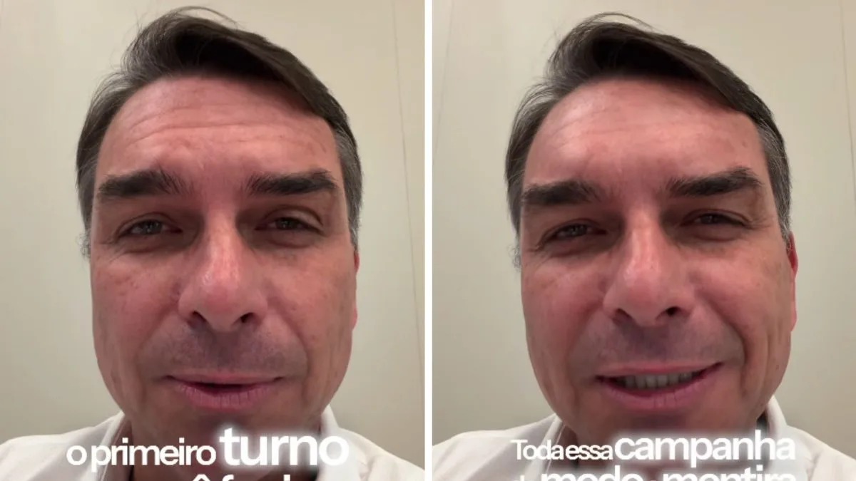 Flávio Bolsonaro diz que desistência do debate da Band foi estratégia para fazer Lula confirmar presença