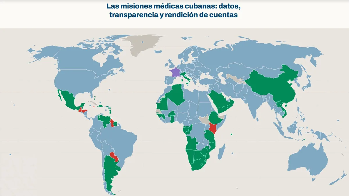 Cómo es la plataforma global que expone la esclavitud de las misiones médicas cubanas