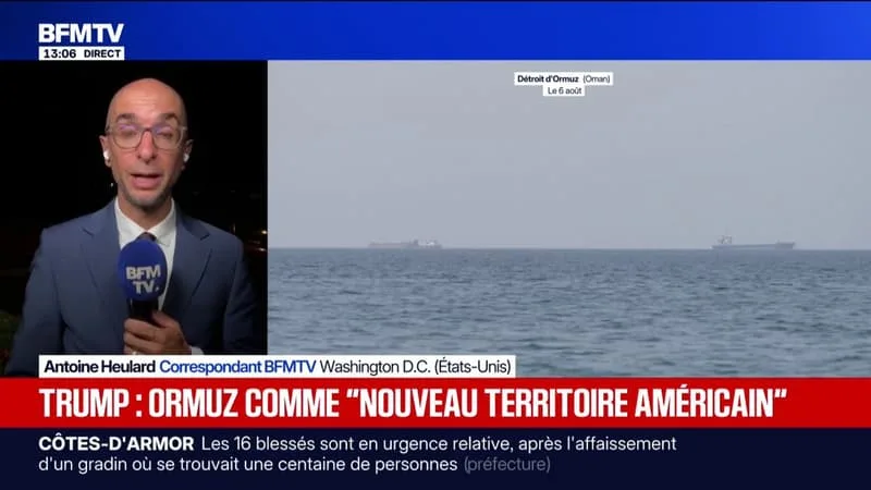 Donald Trump assure que le détroit d'Ormuz est ouvert à la navigation