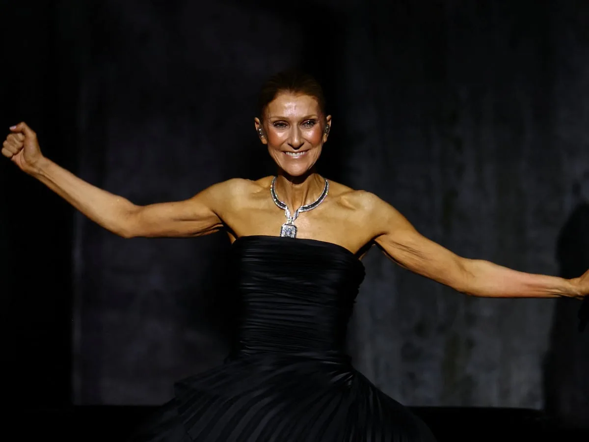 Fans cheer Celine Dion's powerful Paris comeback