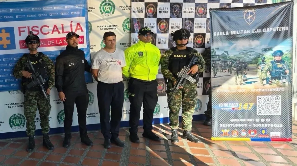 Cayó alias Cuba, señalado jefe de sicarios de ‘La Cordillera’: era el ‘terror’ de los comerciantes y transportadores del Eje Cafetero