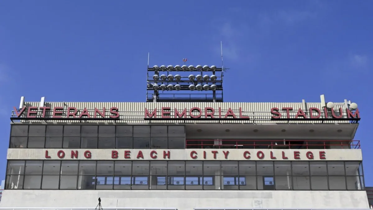 In 1950, Long Beach opened Veterans Memorial Stadium; sold to its city college for $1 in 1987