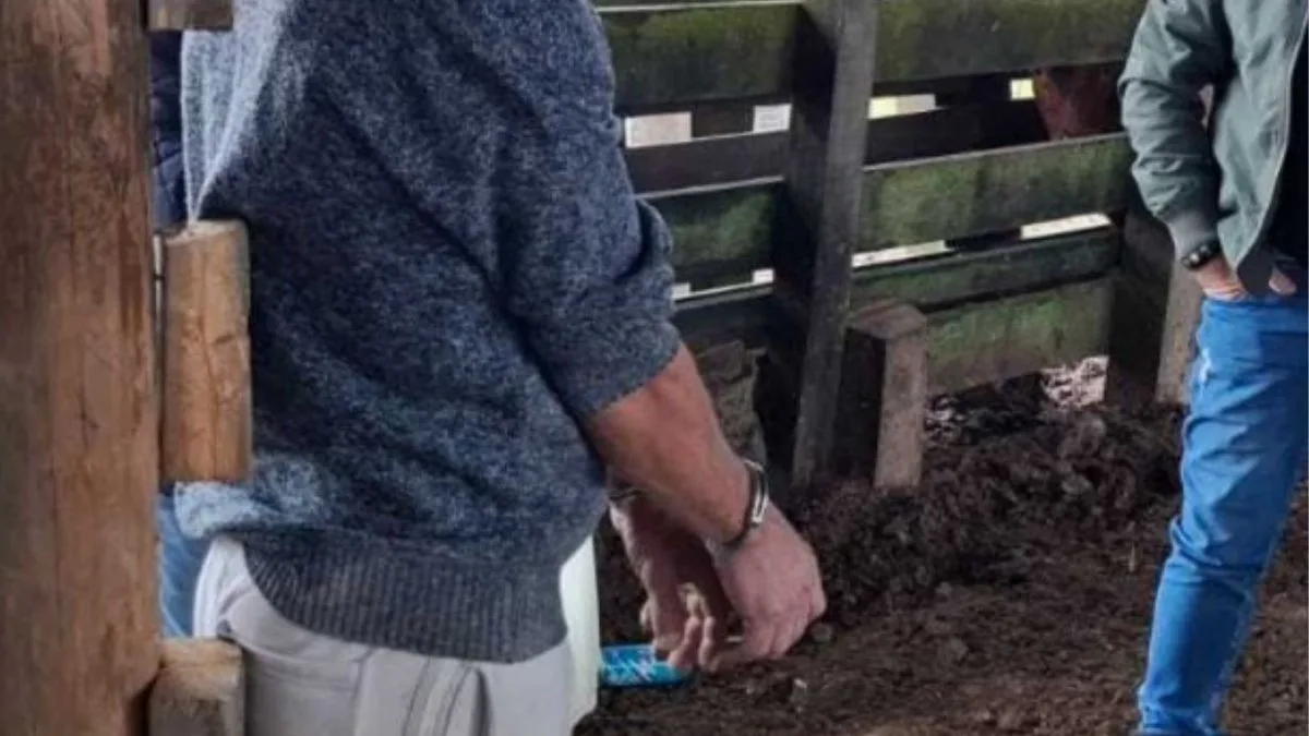 Condenado por estupro de criança de 6 anos é preso escondido em fazenda no Norte de SC