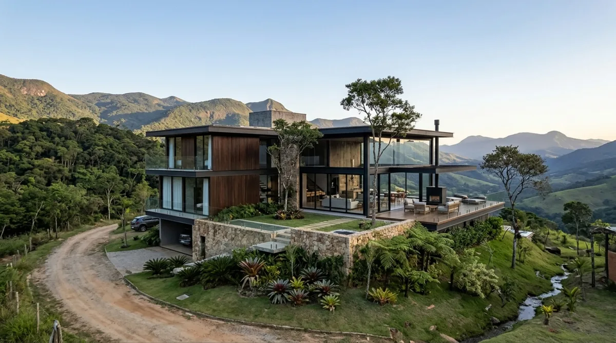 Essas são as casas nas montanha mais incríveis já construídas no Brasil