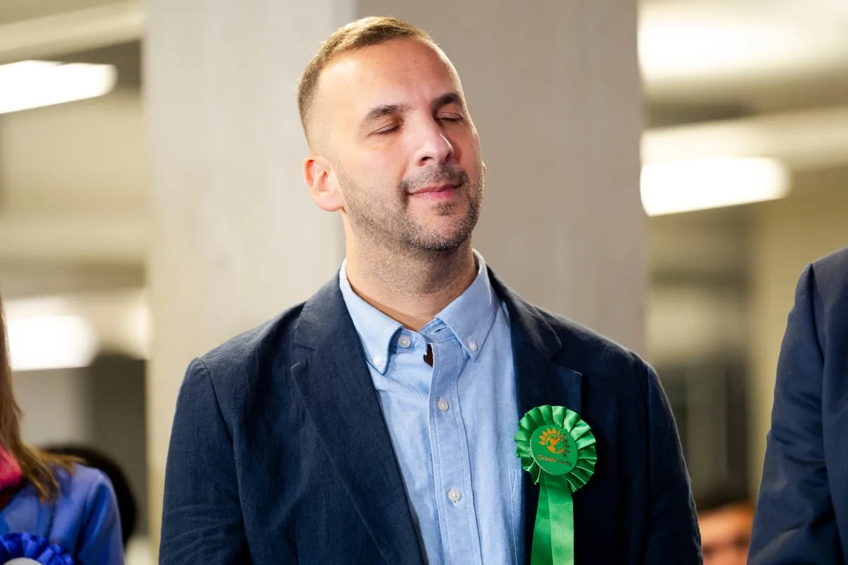 Zack Polanski slumps to worst poll rating as Green Party leader