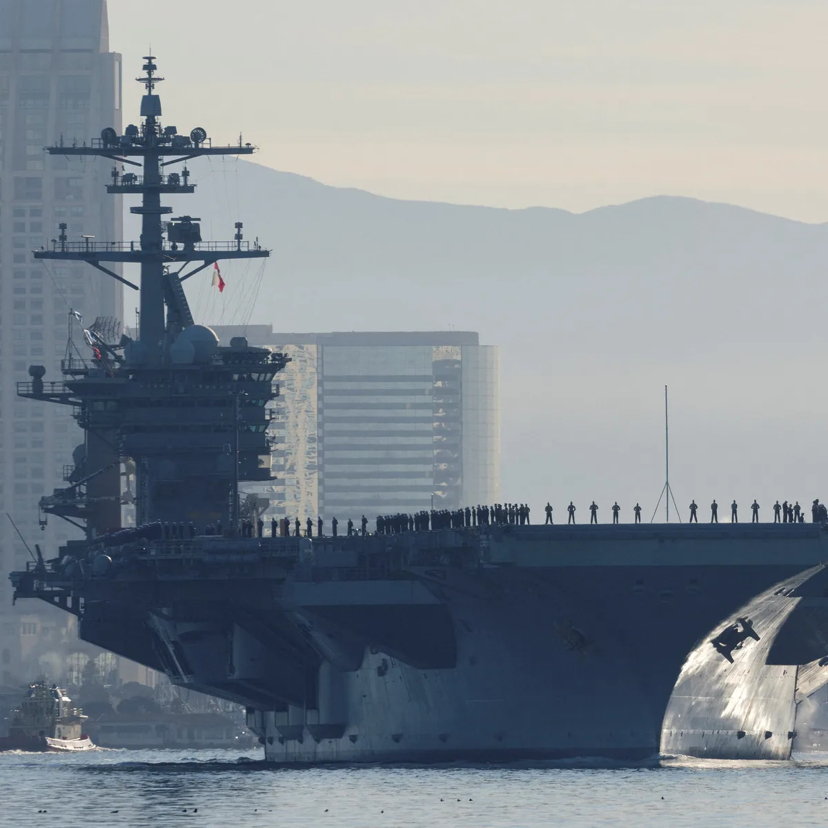 U.S.S. Lincoln Begins 13,000-Mile Journey Home, and the Shortage That Could Take Down the Grid