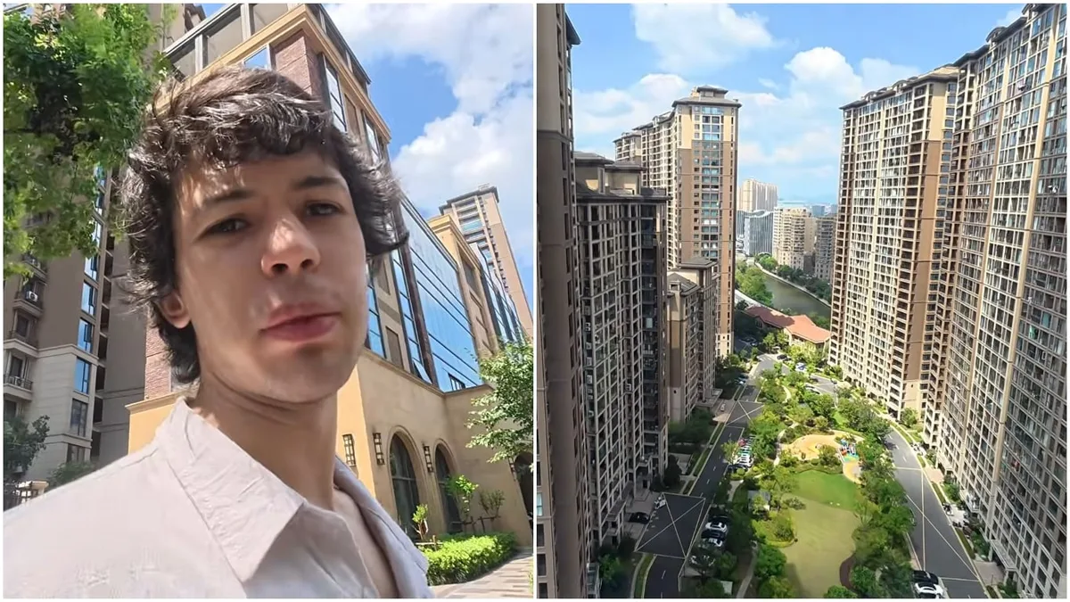 Tomás Romero, argentino viviendo en China: “Pago US$185 al mes en alquiler de un departamento en un piso 22 y con vista increíble”