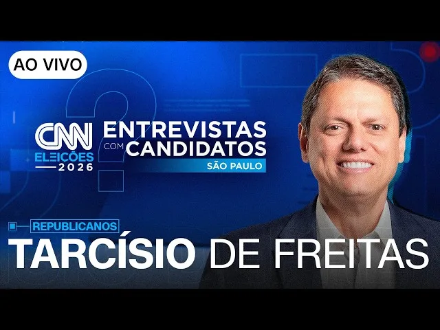 Tarcísio rebate Haddad e diz à CNN não ter pedido “taxa das blusinhas”