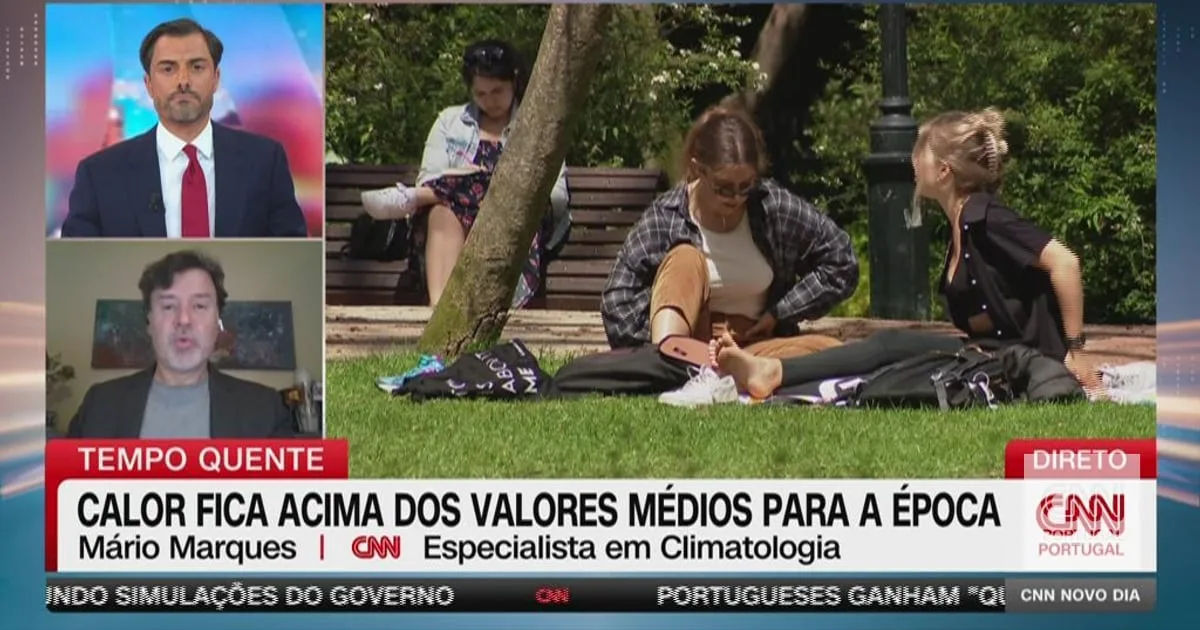 "Verão autêntico" por mais uma semana: temperaturas podem chegar aos 38 graus