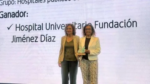 La FundaciÃ³n JimÃ©nez DÃ­az gana por cuarto aÃ±o seguido el premio BSH en procesos mÃ©dicos entre los hospitales pÃºblicos de alta tecnologÃ­a