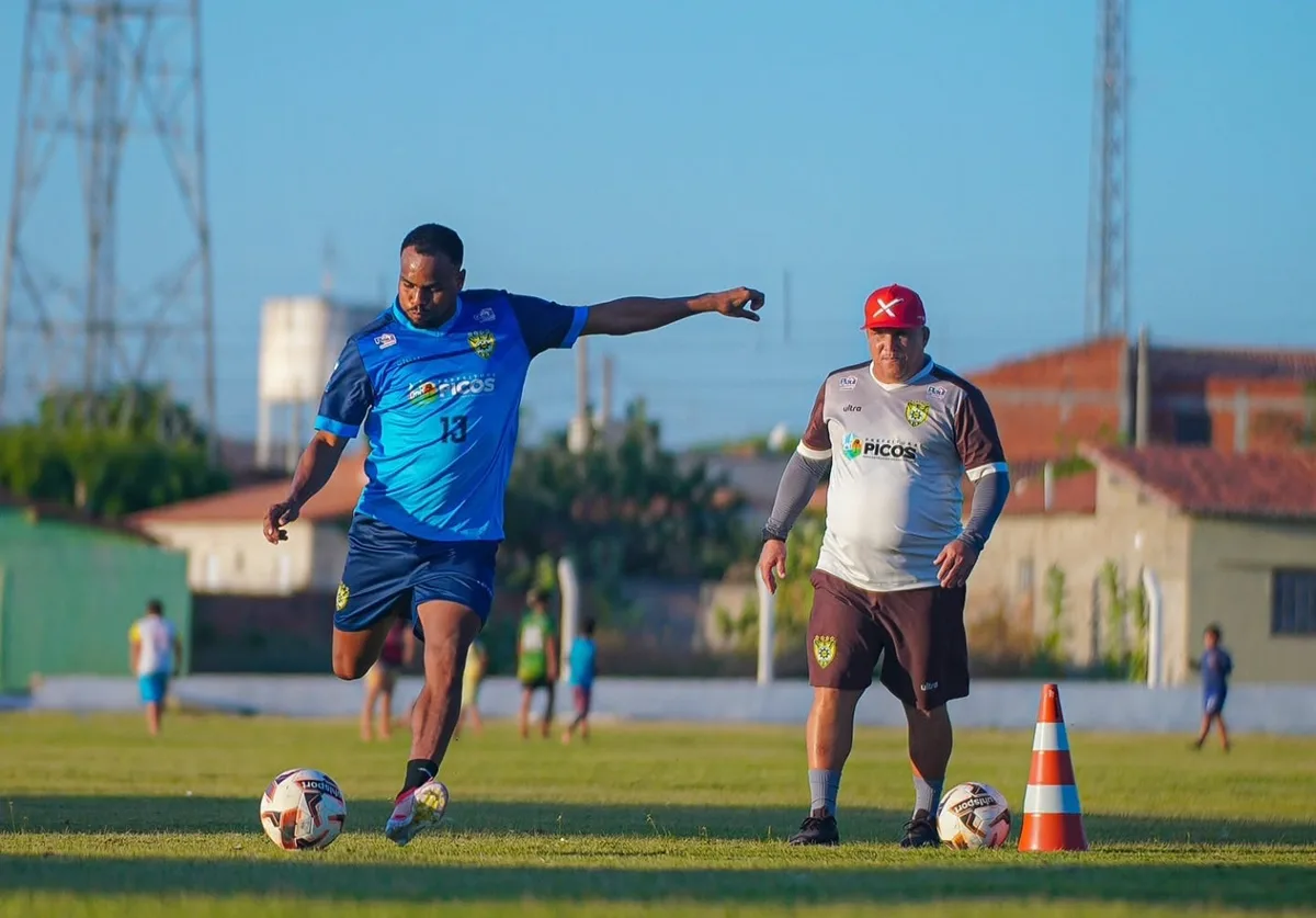 Picos define programação para estreia no Piauiense Série B, contra o River-PI; veja