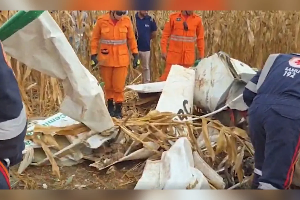 Avião monomotor cai em Sergipe e piloto morre no local