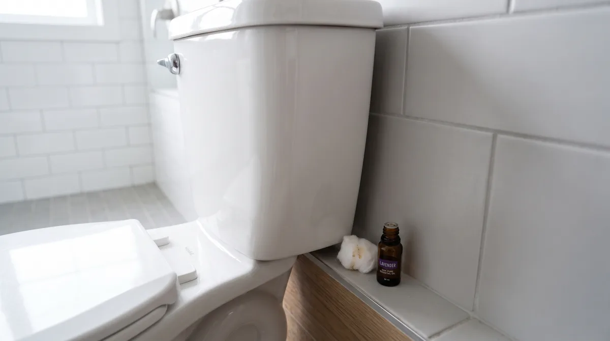 Pingar óleo essencial de capim-limão no algodão e esconder atrás do vaso sanitário: o que acontece com o cheiro do banheiro durante a semana inteira