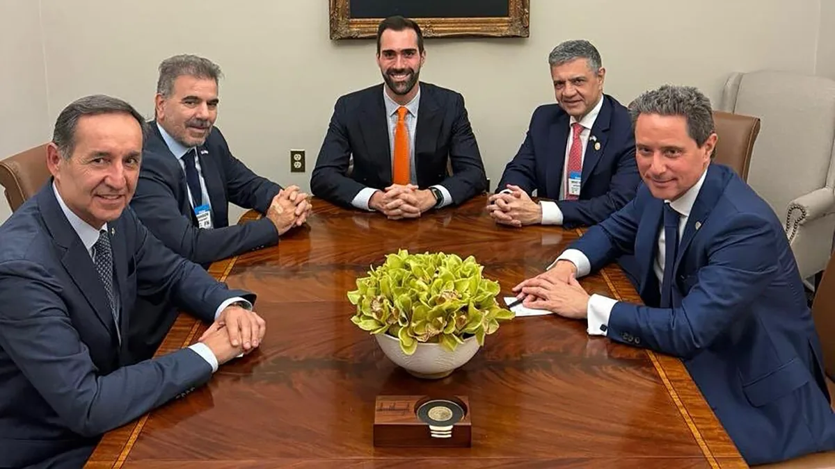 Diplomacia PRO: una comitiva encabezada por Jorge Macri se reunió con funcionarios de EEUU