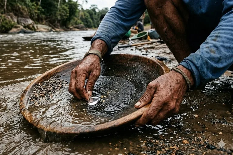 Justiça determina fiscalização do uso de mercúrio e cianeto em garimpos de ouro no Acre