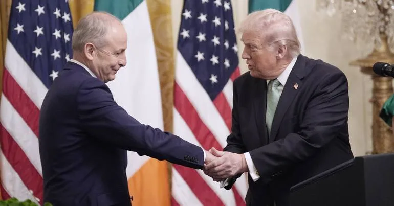 Trump defende que reunificação da Irlanda "vai acontecer"