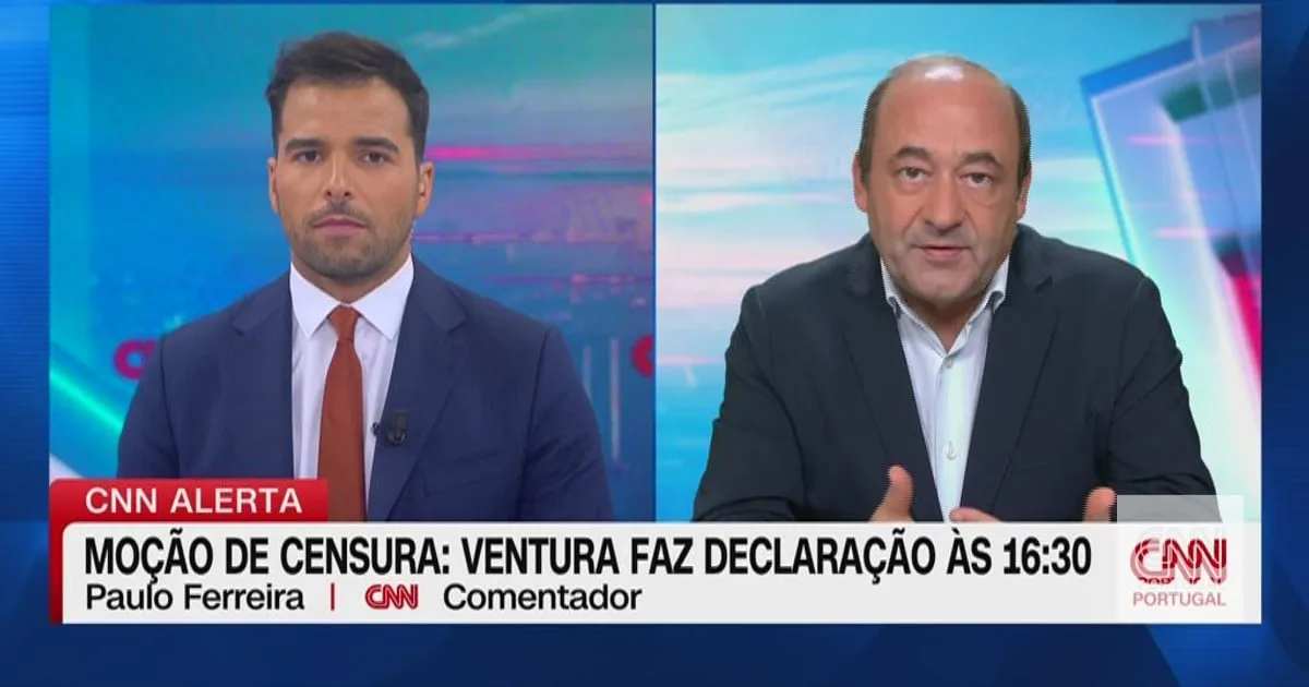 Moção de censura do Chega? "É uma forma de capitalizar um caso em que o Chega tem sido um protagonista importante"