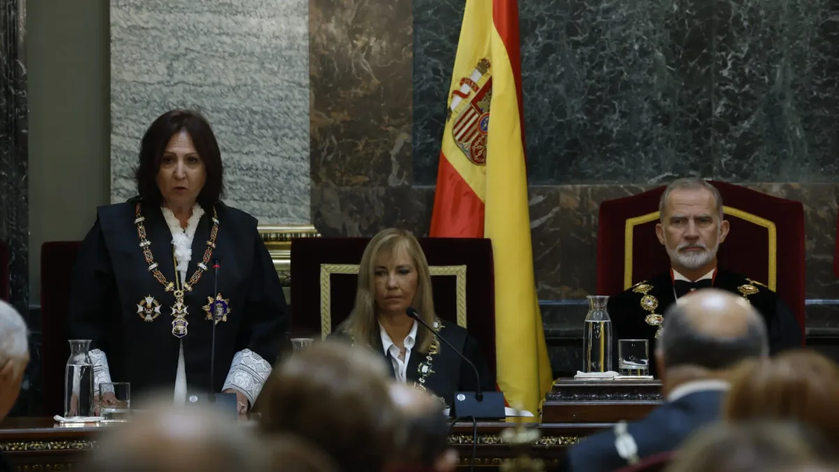 La fiscal general reclama durante la apertura del año judicial que Ceuta recupere "una situación de plena seguridad y normalidad"
