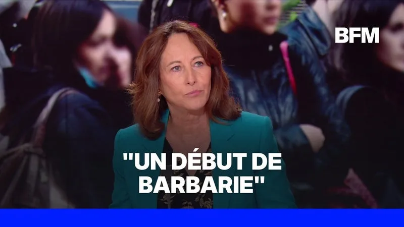 Maintien de l'ordre: "On est dans un début de barbarie", selon Ségolène Royal
