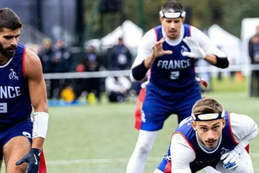 L'équipe de France masculine de flag football s'incline face à l'Italie et ne sort pas des poules
